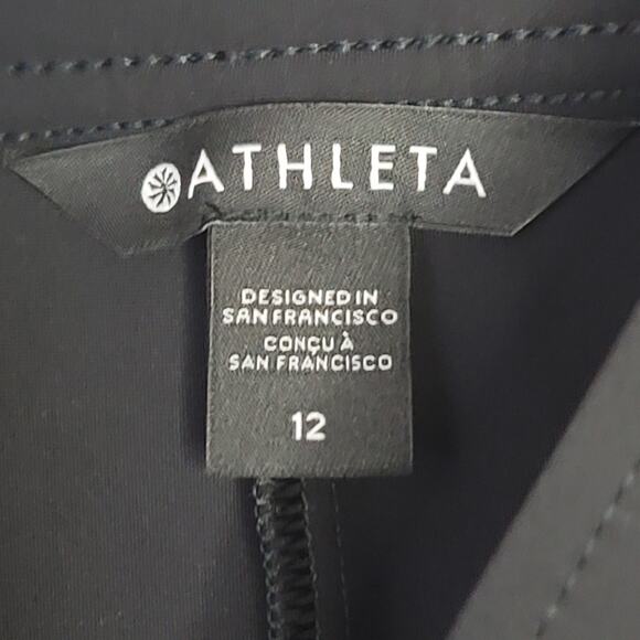 Athleta- Women's 2 pair black pants- Size 12 and Size 14T - Picture 7 of 12